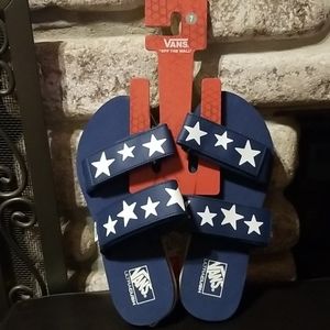 *NEW* Vans Cayucas Star Platform Slide Sandal 7